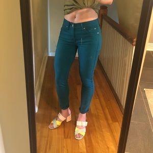 7 for all mankind the cropped skinny size 25